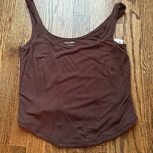 Old Navy Women's Brown Top